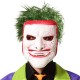 Máscara de Payaso Joker de plástico
