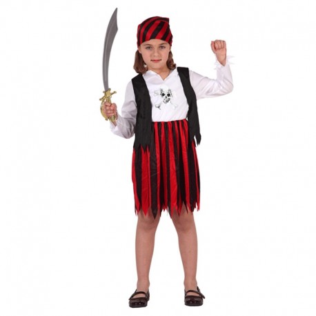 Disfraz de Pirata de niña