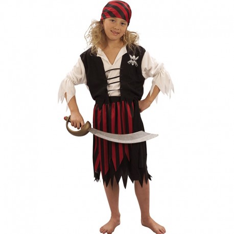 Disfraz de Pirata de niña