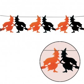 Guirnalda de Brujas para decoración Halloween
