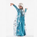 Disfraz de princesa del hielo para niña