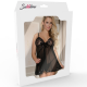 SUBBLIME - TEDDY LACE BLACK TEDDY ONE SIZE