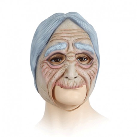 Máscara de abuela para adulto