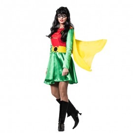 Disfraz de Superheroína Robin para mujer