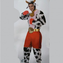 Disfraz de Vaca Boxeadora