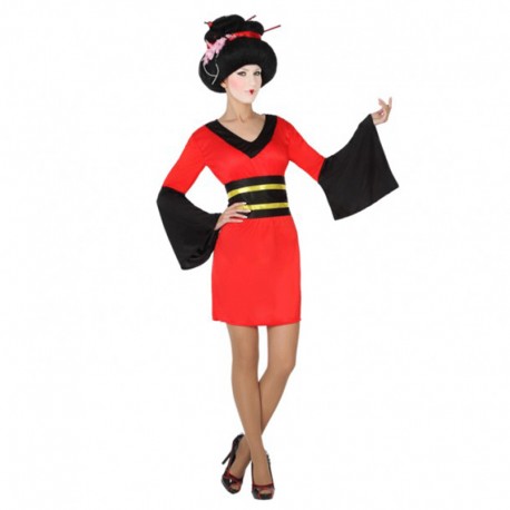 Disfraz de geisha para mujer