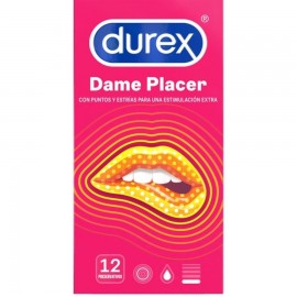 DUREX - DAME PLACER 12 UNIDADES