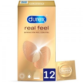 DUREX - REAL FEEL 12 UNIDADES