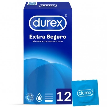 DUREX - EXTRA SEGURO 12 UNIDADES