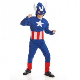 Disfraz de Superhéroe Americano infantil