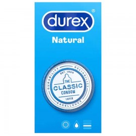 DUREX NATURAL CLASSIC 6 UNIDADES