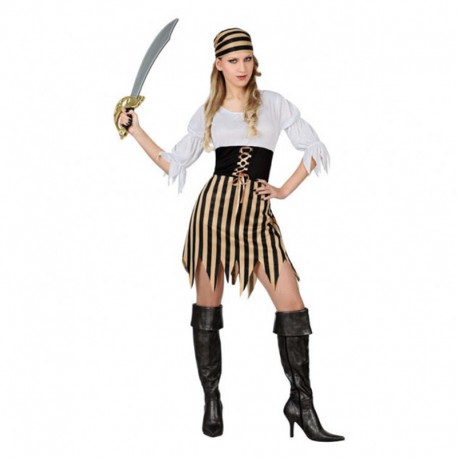 Frustración Cuarto El diseño Disfraz de Pirata para mujer