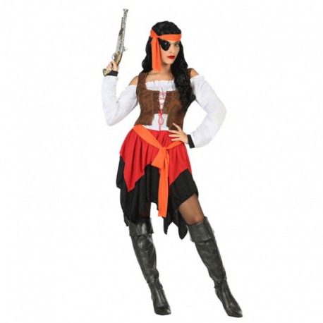 Responder imagina Eliminación Disfraz de pirata para mujer