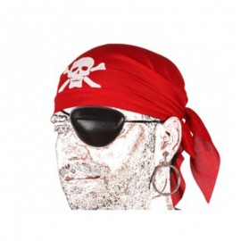 Parche, pendiente y pañuelo de pirata