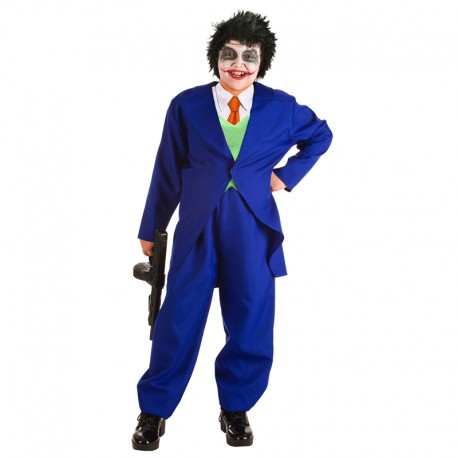 Disfraz Joker para niño Original - Talla - 8-10 años, Juegos de