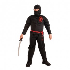 Disfraz de Ninja Musculoso para niño
