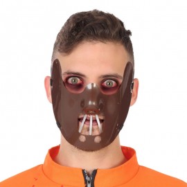 Máscara Hannibal Lecter de plástico