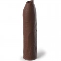 PIPEDREAMS EXTENSION SLEEVE UNCUT 17,78 CM BROWN