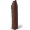 PIPEDREAMS EXTENSION SLEEVE UNCUT 17,78 CM BROWN