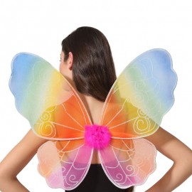 Alas de Mariposa multicolor infantiles