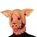 Máscara de cerdo terrorífico para adulto