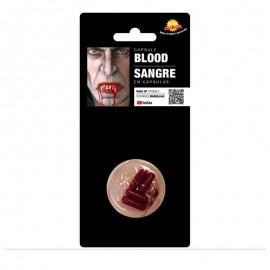 Cápsulas de Sangre para la boca