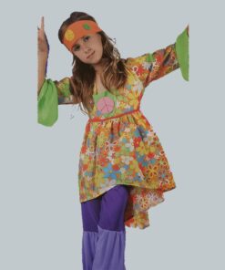 Disfraz Infantil de Chica Hippie