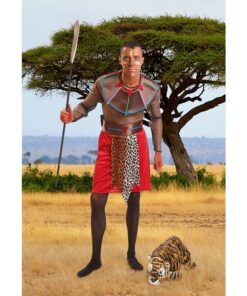 Disfraz de Hombre de Tribu Africana