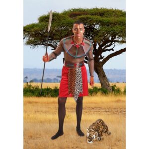 Disfraz de Hombre de Tribu Africana