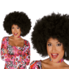 Peluca Afro Rizos Gigantes para adultos