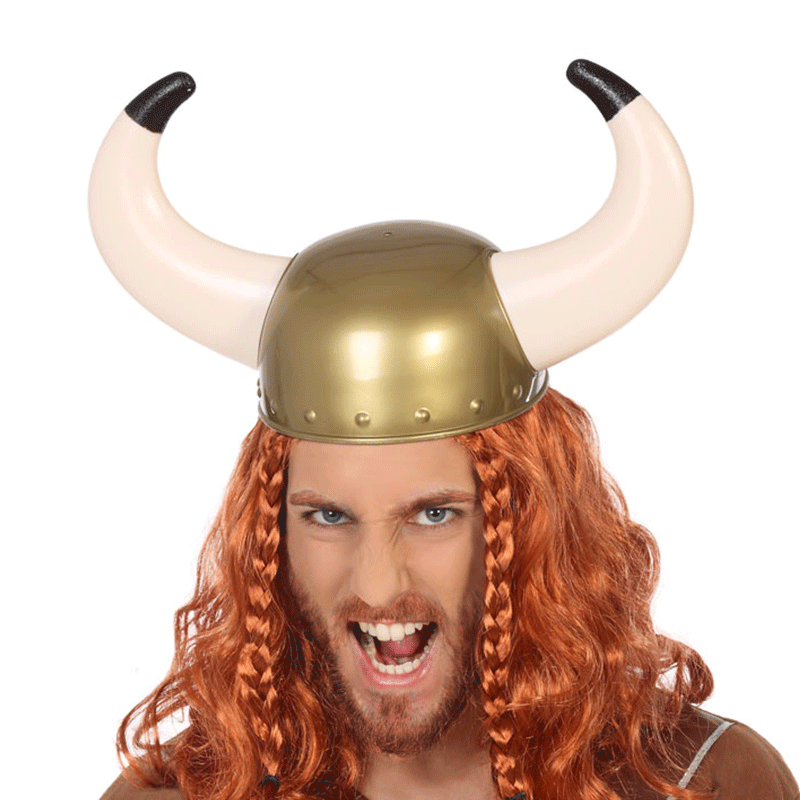 Casco de Vikingo para adultos - Imagen 3