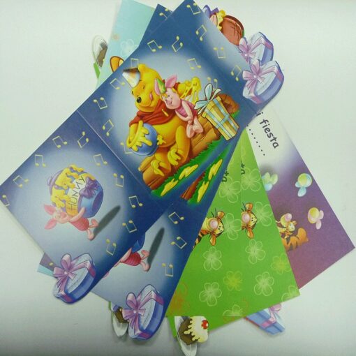 Invitaciones Winnie the Pooh