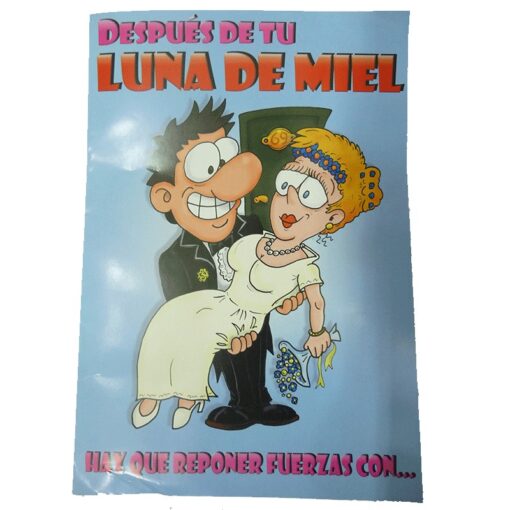 Tarjeta para Luna de Miel