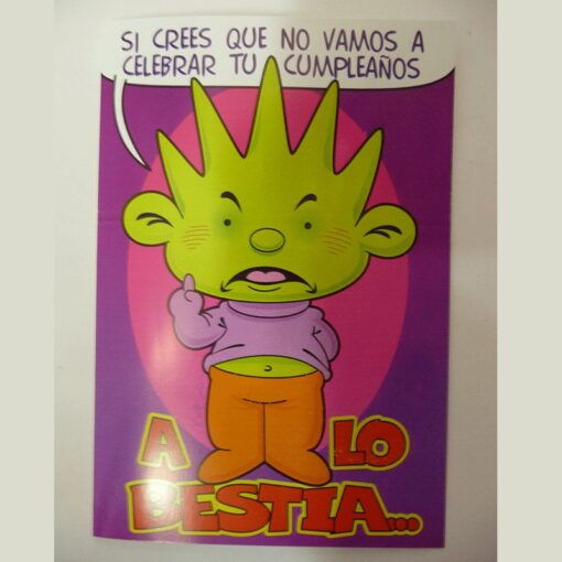 Tarjeta de Feliz Cumpleaños