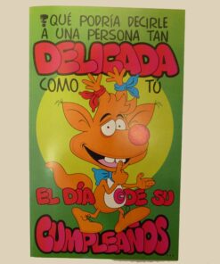 Tarjeta de Feliz Cumpleaños