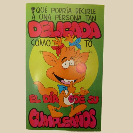 Tarjeta de Feliz Cumpleaños