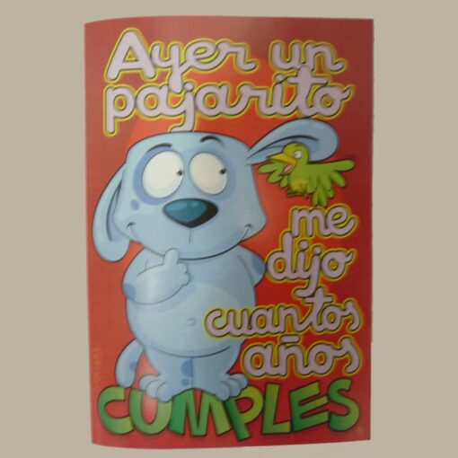 Tarjeta de Feliz Cumpleaños