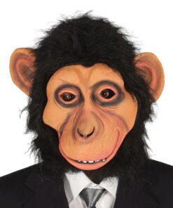 Máscara Chimpancé con pelo