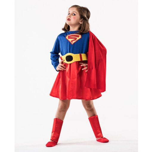 Disfraz de Superheroina de niña