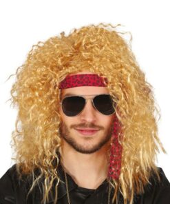 Peluca Afro con Barba