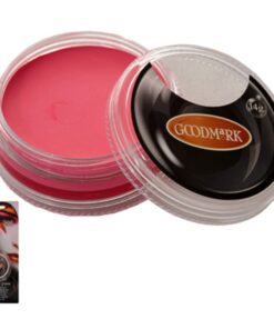 Maquillaje al agua en crema rosa