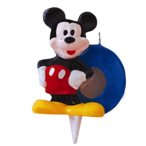 Vela para cumpleaños de Mickey