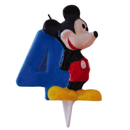 Vela para cumpleaños de Mickey