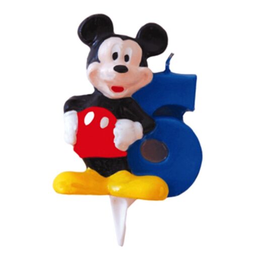 Vela para cumpleaños de Mickey