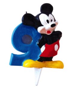 Vela para cumpleaños de Mickey