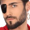 Parche Pirata con Pendiente