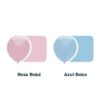 Bolsa con 50 globos en color bebé