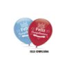 Bolsa con 10 globos de "Feliz Cumpleaños"