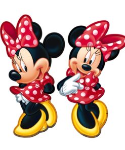 Mini figuras de Minnie Mouse para decoración