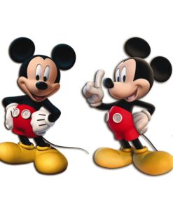 Mini figuras de Mickey Mouse para decoración